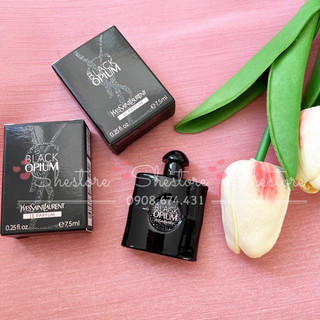 Nước hoa mini YSL BLACK OPIUM EDP, Le Parfum 7.5ml fullbox