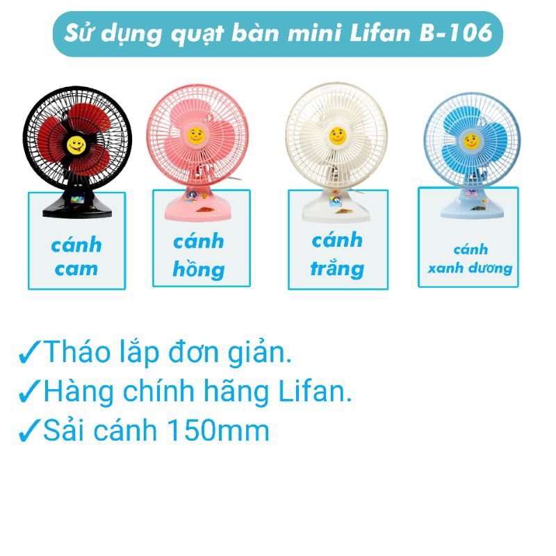 CÁNH QUẠT BÀN MINI LIFAN B-106