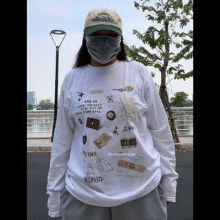 Áo sweeter cotton mỏng bigsize 60-90kg