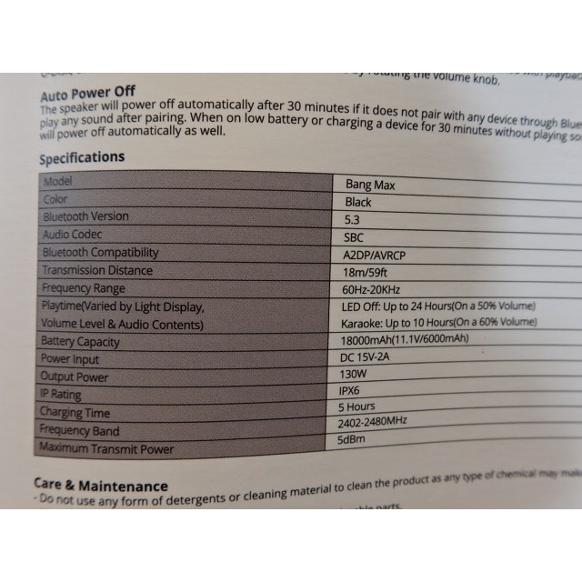 Loa Bluetooth Tronsmart Bang Max
