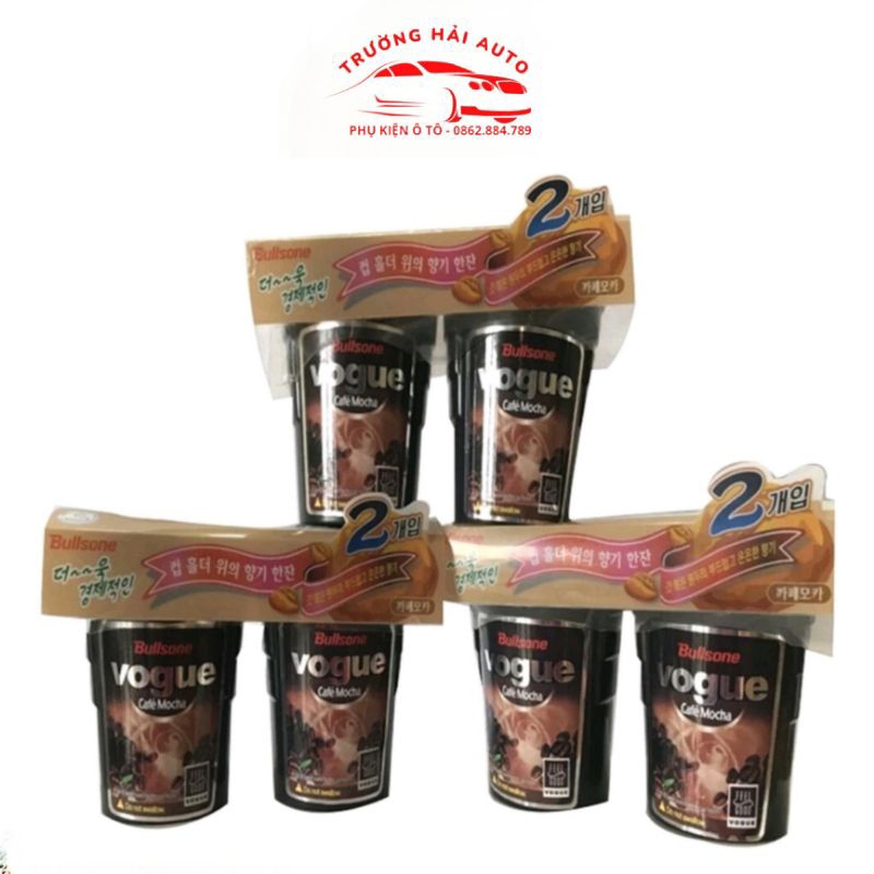 Cốc Sáp Thơm Cafe Hàn Quốc Khử Mùi Trên Ô Tô Xe Hơi