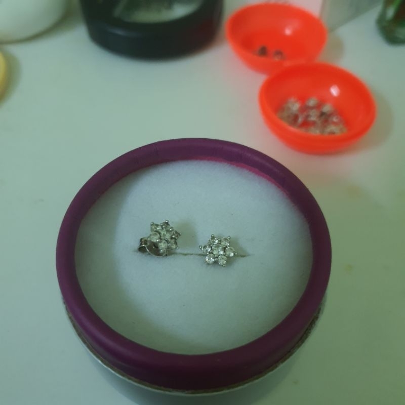 Bông tai bạc thanh lý