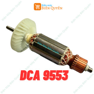 Rotor mài mkt 9553, 9554, 9555 dca | roto máy mài 9553 ruột máy mài 100% dây đồng, linh kiện phụ tùng máy mài góc sịn