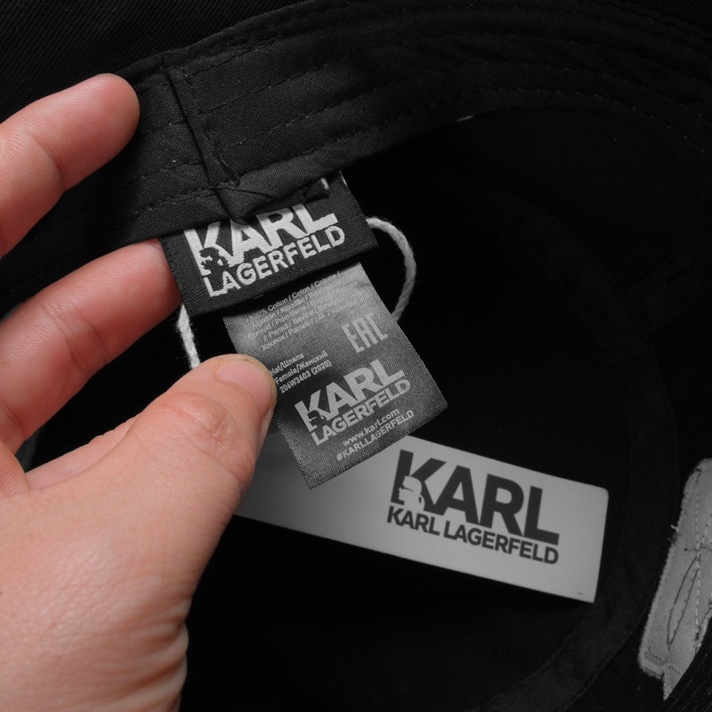 MŨ VÀNH KARL LOGO SOUVENIR