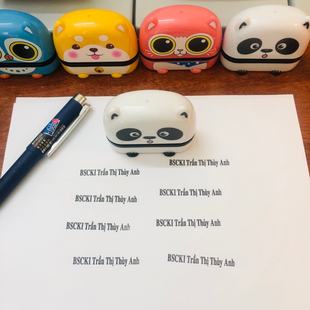 Con Dấu Tên Cute, Khắc Con Dấu Tên, Khắc Mộc Tên Theo Yêu Cầu, Con Dấu Hình Thú, Dấu Tên Đẹp