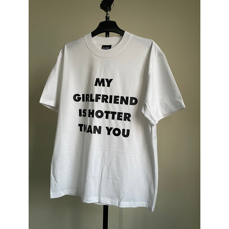 Áo thun my girlfriend cotton 100% co giãn 2 chiều hình in sắc nét