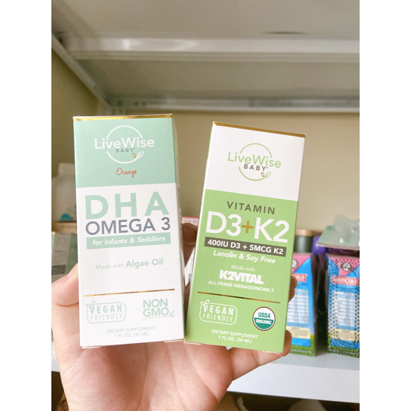 DHA LiveWise cho bé từ 0-3y
