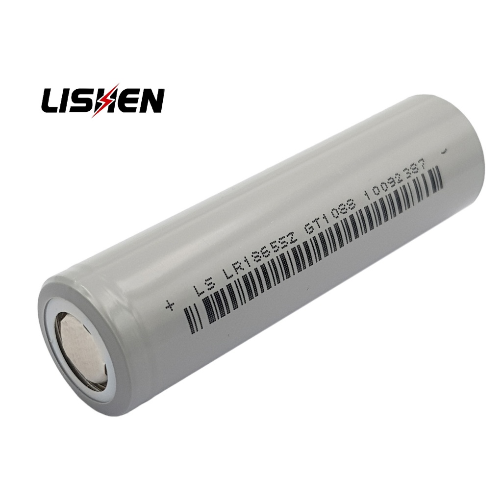 Cell Pin 18650 LiShen xám 2500mAh 5C dùng cho máy pin, đóng pin máy khoan