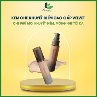 Kem che khuyết điểm Velvet 44g độ che phủ cao, chống thấm nước, giữ màu lâu trôi, che hình xăm, vết bớt, mụn thâm