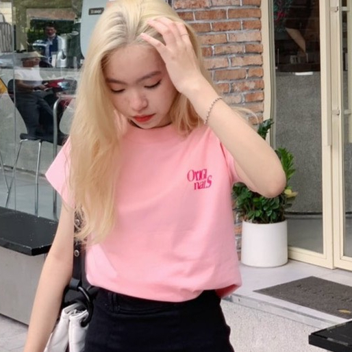 Áo babytee áo phông trơn dáng basic in chữ ORIGINAL nhẹ nhàng hottrend PANOSI - A11