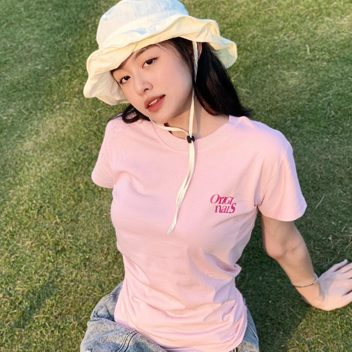 Áo babytee áo phông trơn dáng basic in chữ ORIGINAL nhẹ nhàng hottrend PANOSI - A11