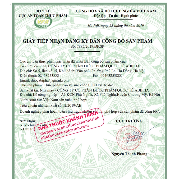 Viên bổ máu FEROBIPHA  Abipha