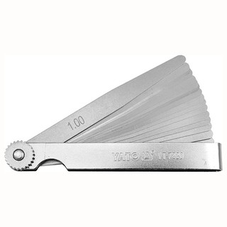 Thước lá căn 17 lá 100mm 0.02-1.00 yato yt-7220