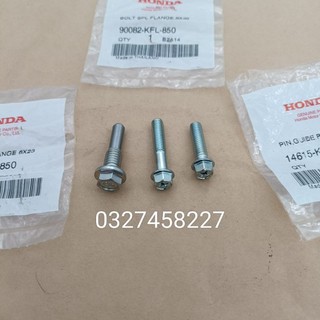 Bộ 3 ốc nối lòng xilanh xe WAVE thái 110, FUTURE 1 zin honda