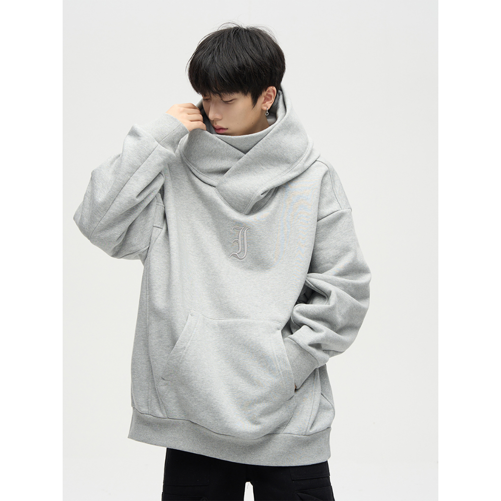 Áo Hoodie Ninja mũ rộng che mặt kèm khăn chất liệu nỉ bông hàng siêu cấp loại 1 form rộng unisex dày dặn hot boy 2023
