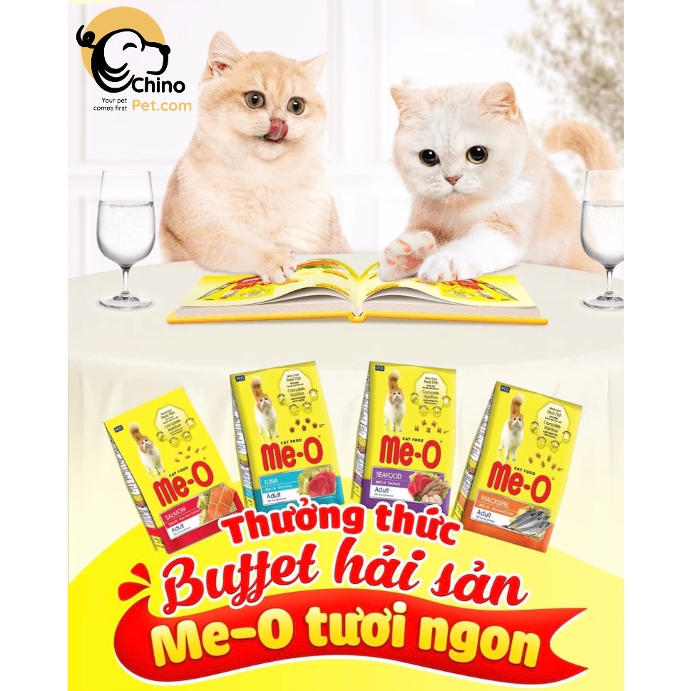 Hạt Me O Cho mèo trưởng thành hạt hỗ trợ dưỡng chất bù nước cho các bé bổ sung protein omega 3 cần thiết cho bé 350g