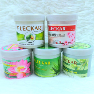 Hấp Dầu Kem xả Ủ Tóc Hoa Sen ELECKAR 1000ml - Phục Hồi Tóc Cho Tóc Mềm Mượt