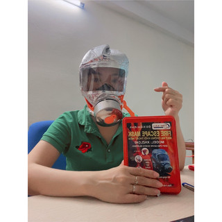Mặt nạ phòng khói, chống khói độc, mặt nạ chính hãng an toàn phòng cháy thoát nạn