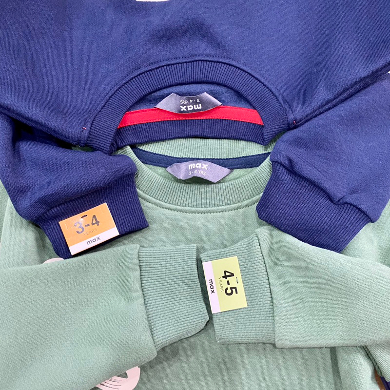 Áo nỉ bông bé trai hàng xuất dư xịn Max