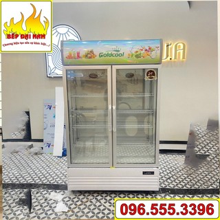 Tủ mát trưng bày, tủ mát 2 cánh kính trưng bày