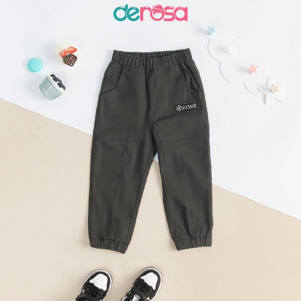 Quần dài kaki cho bé trai DEROSA KIDS cho bé 2 - 6 tuổi AWKDZ766Q