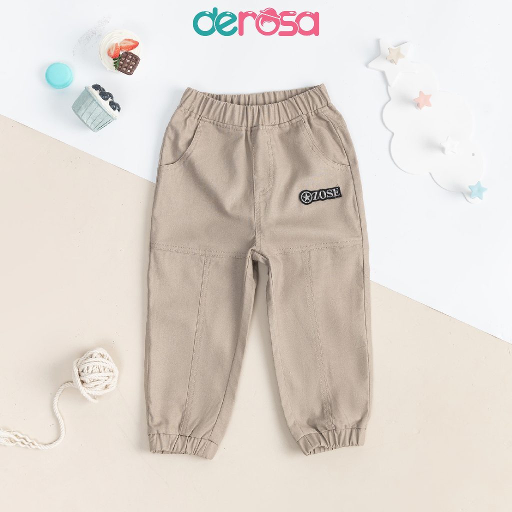 Quần dài kaki cho bé trai DEROSA KIDS cho bé 2 - 6 tuổi AWKDZ766Q