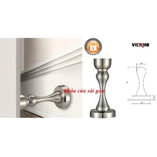 Hít cửa inox chống va đập cửa vickini