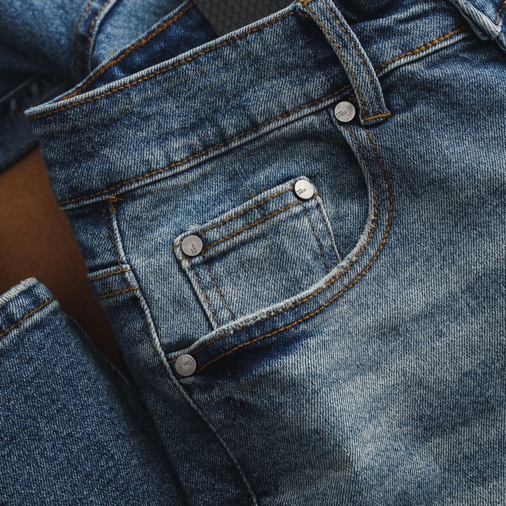 Quần jeans nam chất vải denim wash xanh rách Z60 Heboz 1M cao cấp - 00001823