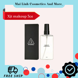 Xịt khoáng khóa makeup kiềm dầu 3ce