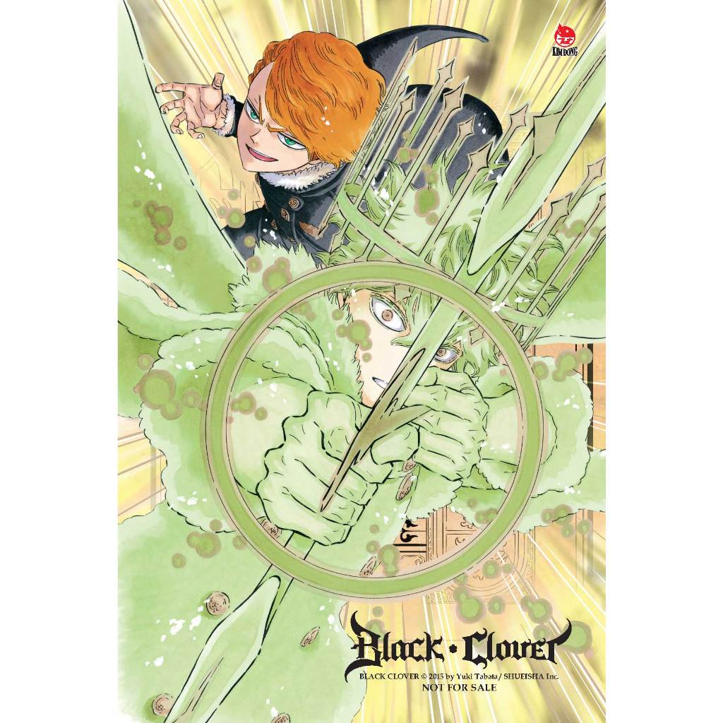 Truyện tranh Black Clover - Tập 31 - Tặng kèm Postcard - NXB Kim Đồng