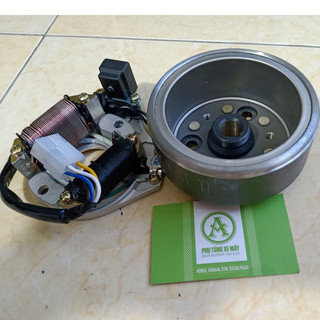 Bộ vô lăng mâm lửa 2 cuộn xe Dream