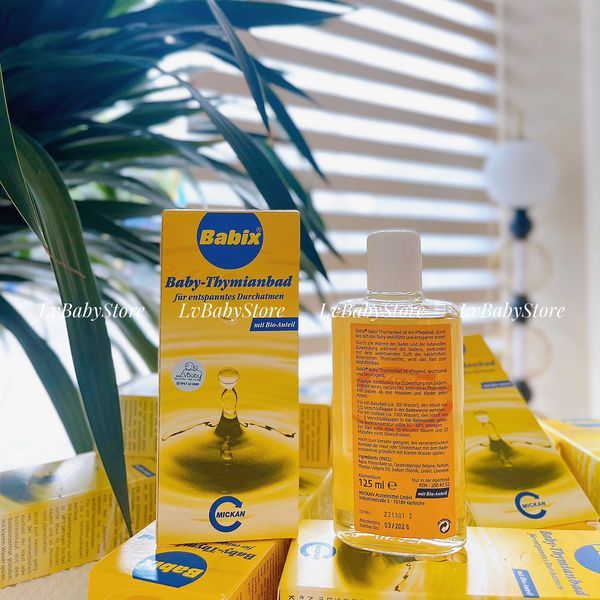 TINH DẦU TẮM CHO BÉ-NGĂN CẢM LẠNH, TRỪ HO