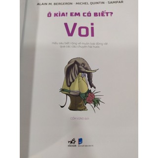 Sách - Ô kìa! Em có biết? - Voi [Nhã Nam]