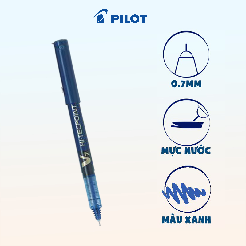 Bút Pilot mực nước Hi-Techpoint V7 tip ngòi 0.7mm