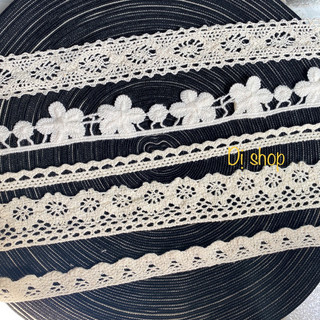 REN COTTON BỐ MÀU BE KEM NGÀ BẢN 3cm