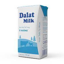 Sữa Tiệt Trùng Dalatmilk 180ml- 220ml
