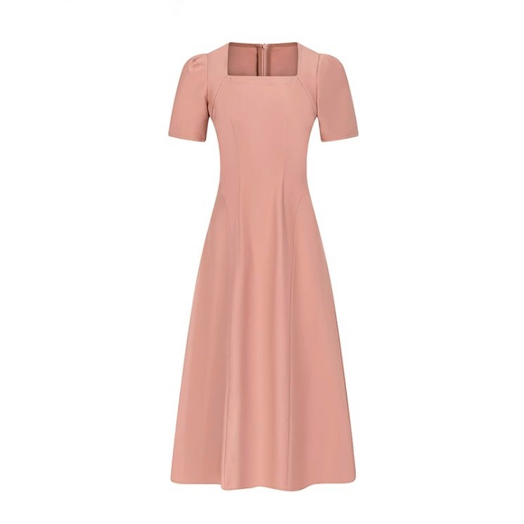 MIMI BigSize  Đầm Bigsize Cổ Vuông dáng xòe-Bs108