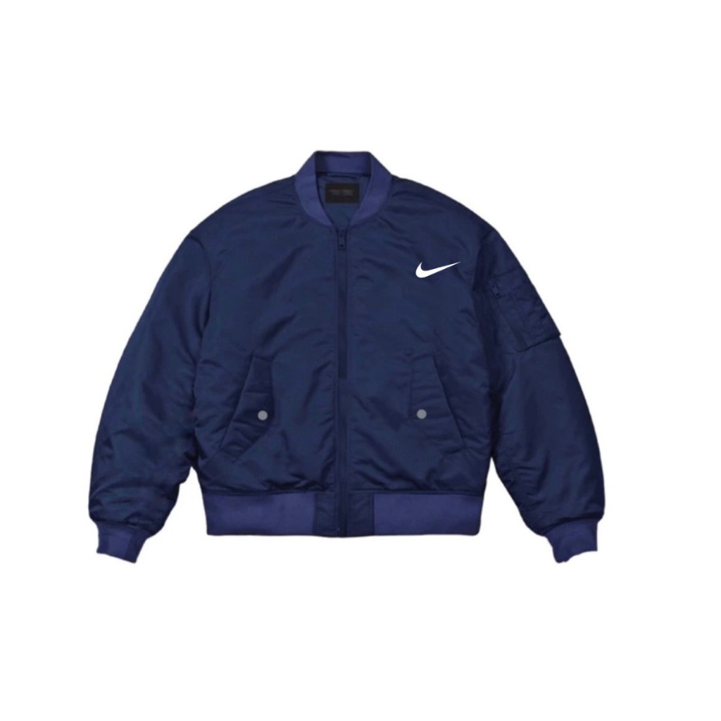 ÁO Khoác Bomber Nike 3 Lớp Nam Nữ, Chính Hãng Cao Cấp Phong Cách Hàn Quốc ,Hàng XỊn Chất Dày Dặn Hàng Hót Mẫu Mới. ACA