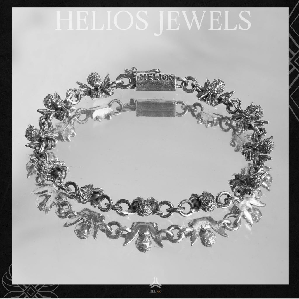 Vòng Tay Bạc S925 Angel Heaven Helios Silver Original