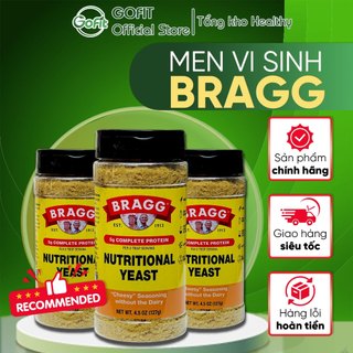 Men Dinh Dưỡng BRAGG - Gia Vị Vàng Cho Người Ăn Chay, Gia Vị Đầy Dinh Dưỡng Cho Bé