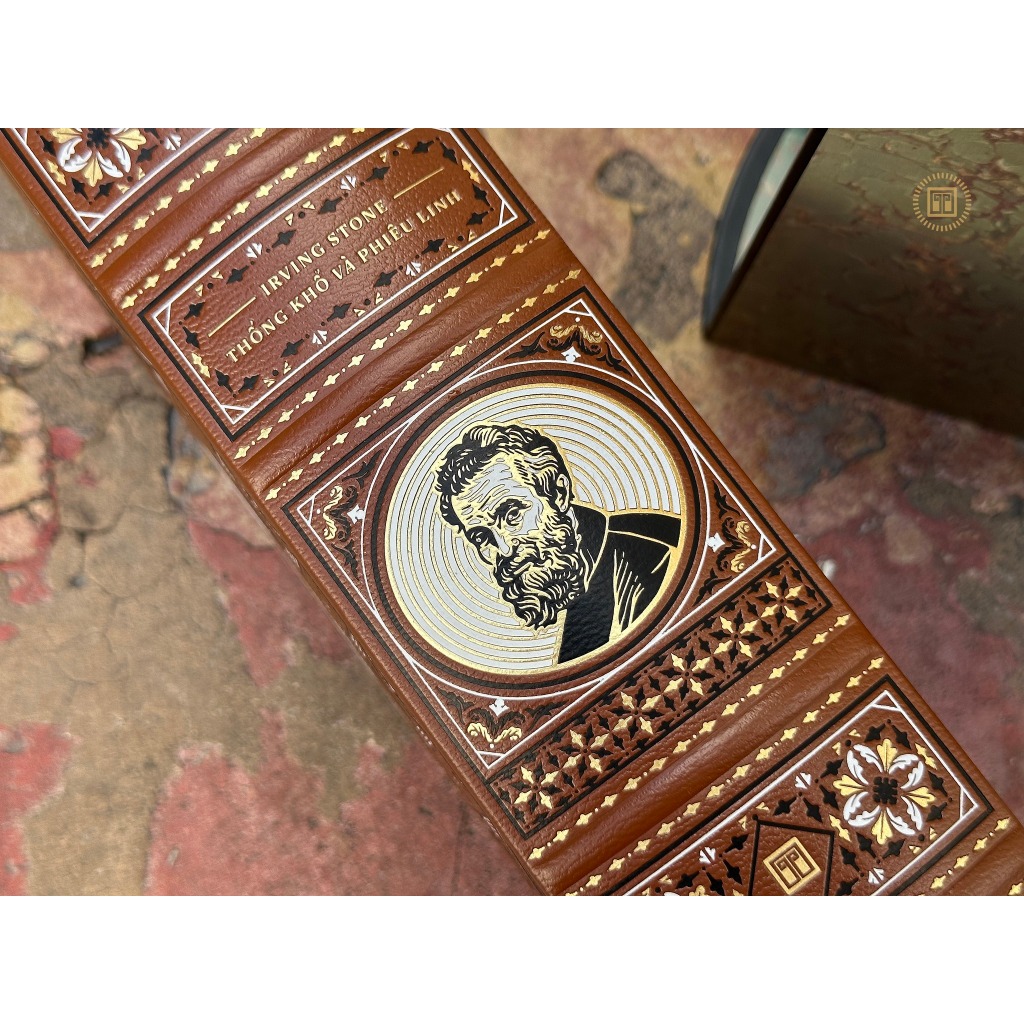 Sách - Ấn Bản Bìa Da Pu Cao Cấp Và Giới Hạn S365 Thống Khổ Và Phiêu Linh - Irving Stone - Đông A
