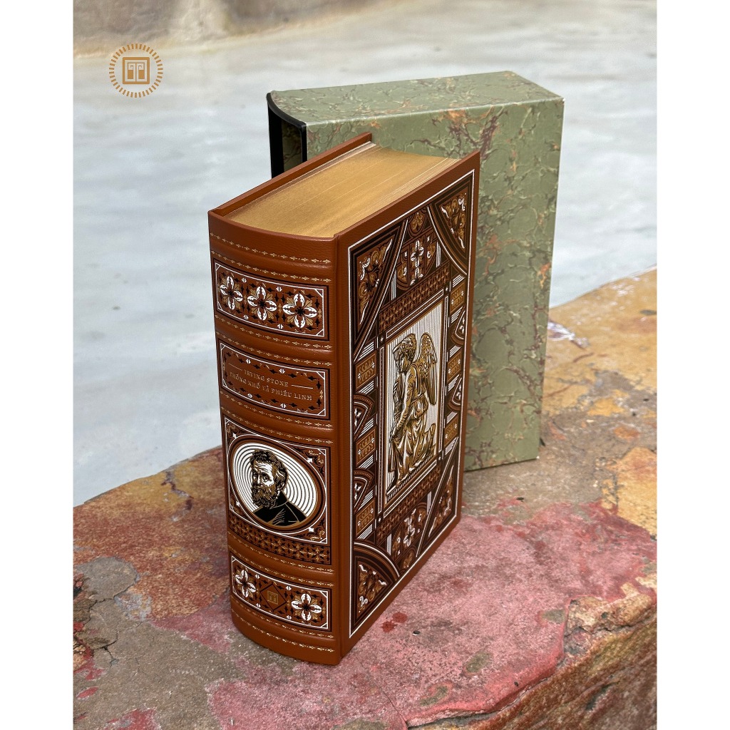 Sách - Ấn Bản Bìa Da Pu Cao Cấp Và Giới Hạn S365 Thống Khổ Và Phiêu Linh - Irving Stone - Đông A