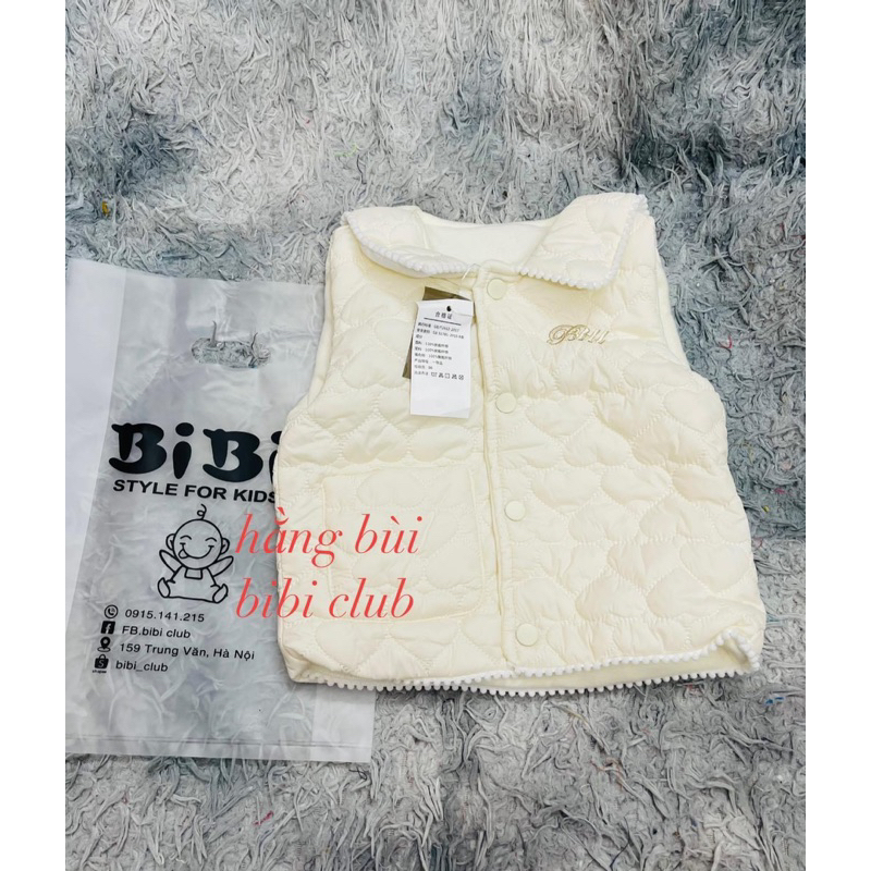 Áo gile phao bé gái hàng quảng châu siêu cưng