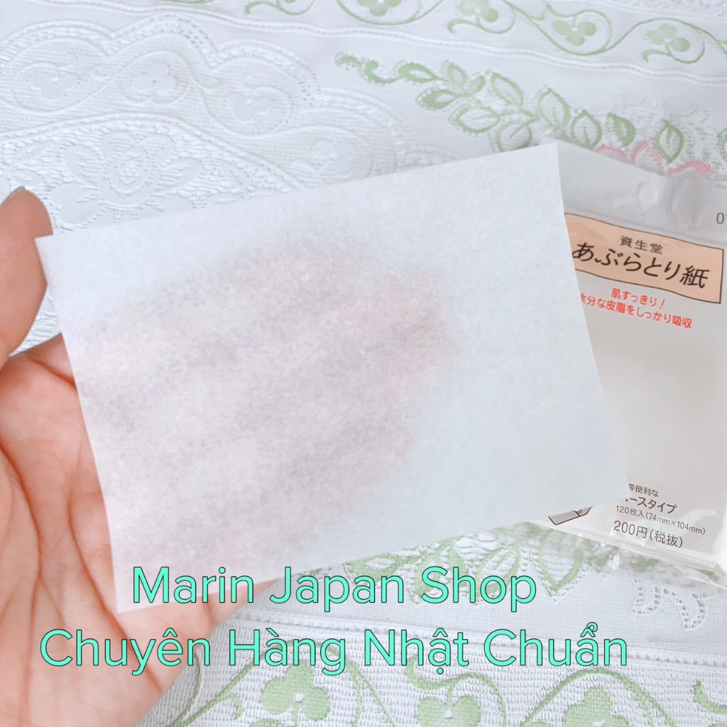 Giấy thấm dầu Shiseido hàng nội địa nhật bản
