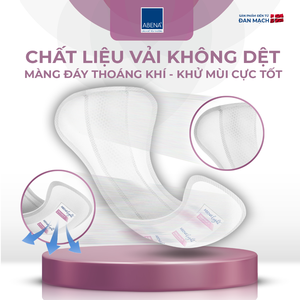 Băng vệ sinh hằng ngày Abena Light Ultra Mini 0 - Nhập khẩu Đan Mạch