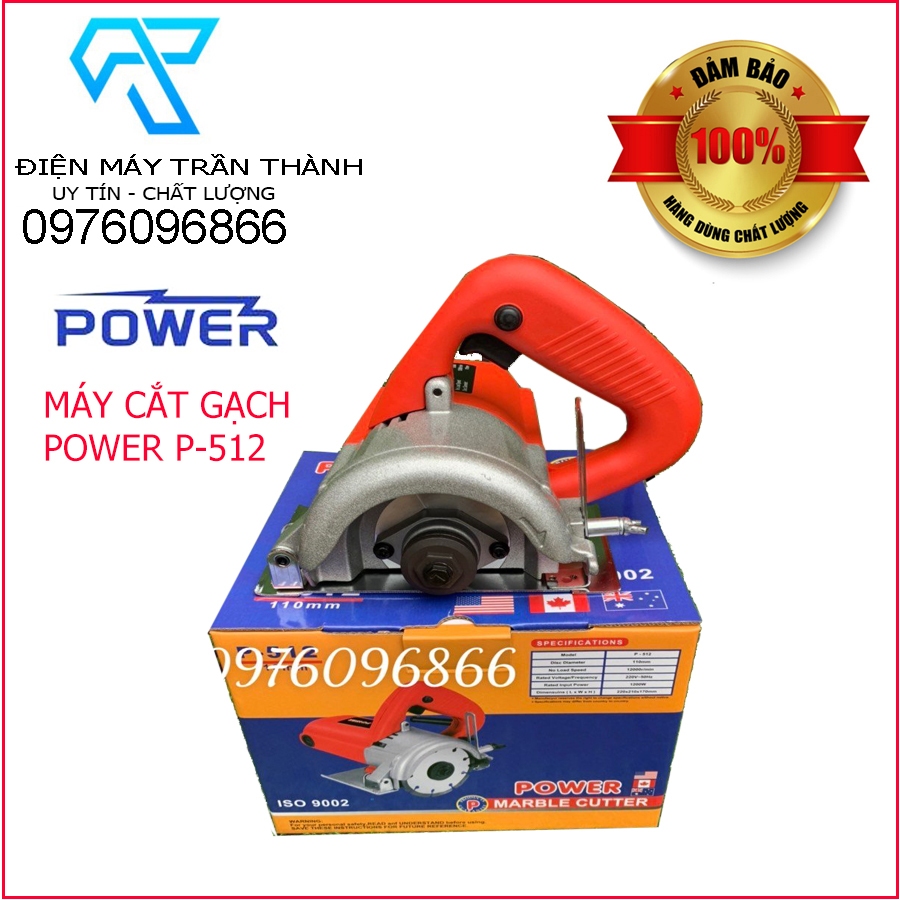 Máy Cắt Gạch Power P-512 sông suất 1250W