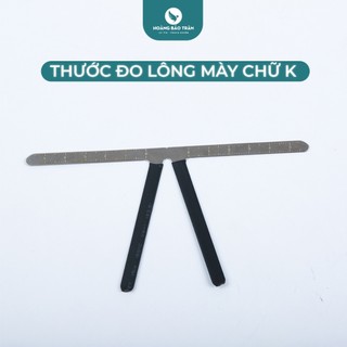 Thước đo vẽ chân mày, tạo dáng khung lông mày chữ k