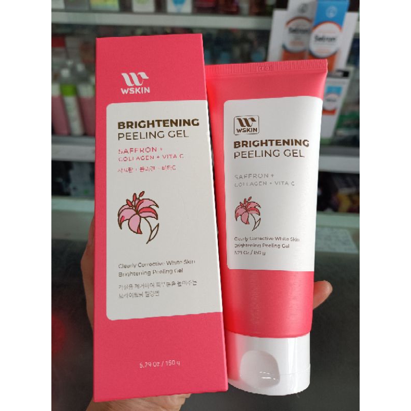 Tẩy da chết trắng da Wskin