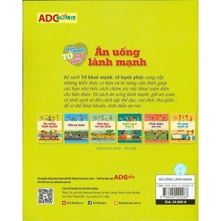 Sách - Ăn Uống Lành Mạnh (Thuộc Bộ Tớ Khỏe Mạnh, Tớ Hạnh Phúc)