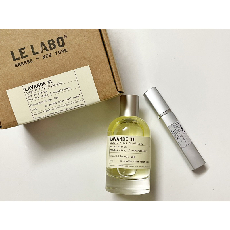 mẫu thử nước hoa le lab0 lavander 31 10ml dạng xịt